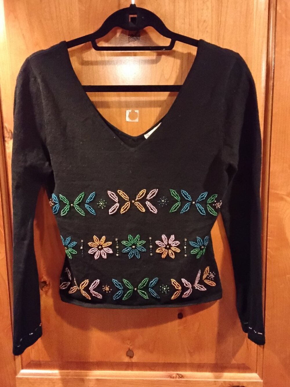 Star Sun Moon Women's Sweater Size S #428